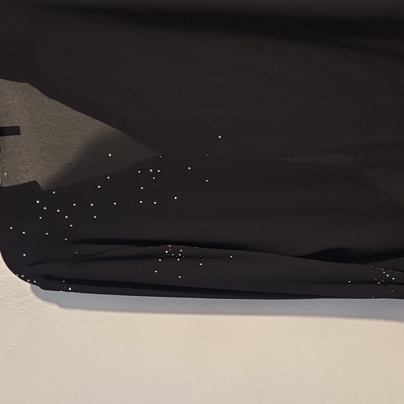 Tie front glitter blouse - Picture 3 of 4